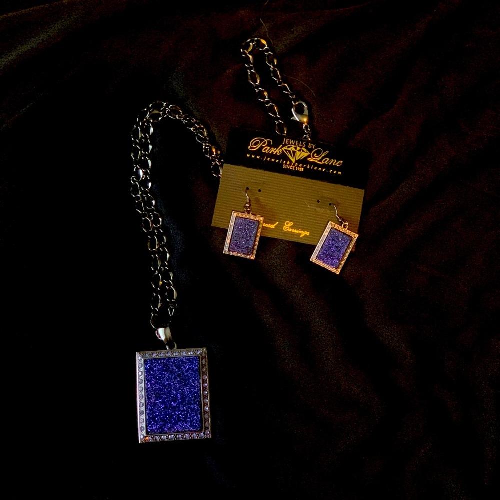 Park Lane Jewelry Passion Necklace and Pierced Earrings Set
